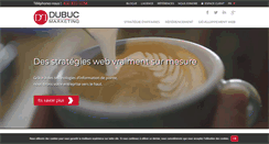 Desktop Screenshot of dubucmarketing.com